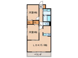 ペガサス３４の物件間取画像